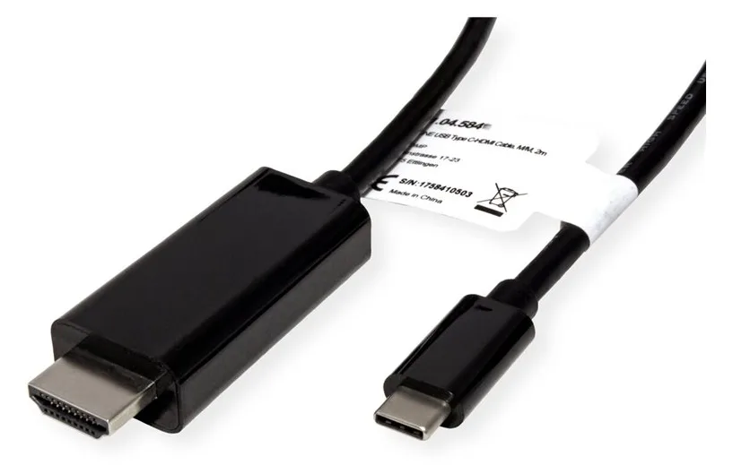 ROLINE Externer Videoadapter - USB-C 3.1 - HDMI, Ansicht 3