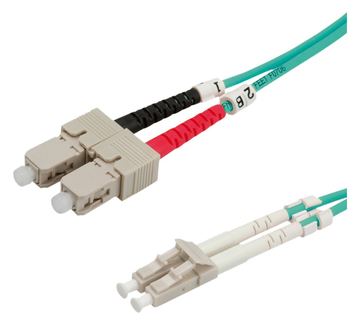 ROLINE Fibre Optic Jumper Cable - Netzwerkkabel - LC Multi-Mode (M) von LumaTech