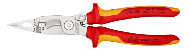 KNIPEX Multifunktionszange - isoliert - 200