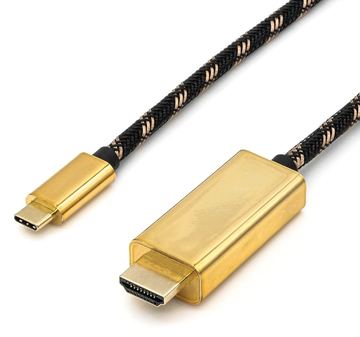 ROLINE Gold - Adapterkabel - USB-C männlich zu HDMI männlich von LumaTech