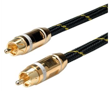 ROLINE Gold - Audiokabel - RCA (M) bis RCA (M) von LumaTech