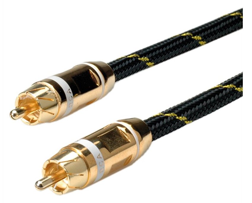 ROLINE Gold - Audiokabel - RCA (M) bis RCA (M) von LumaTech