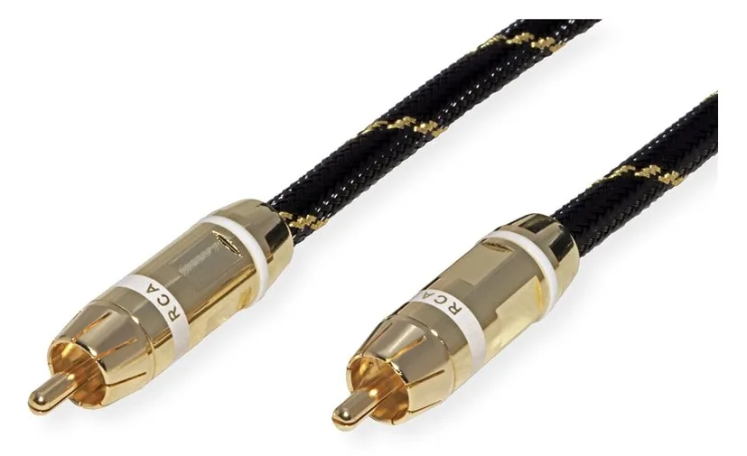 ROLINE Gold - Audiokabel - RCA (M) bis RCA (M), Ansicht 3
