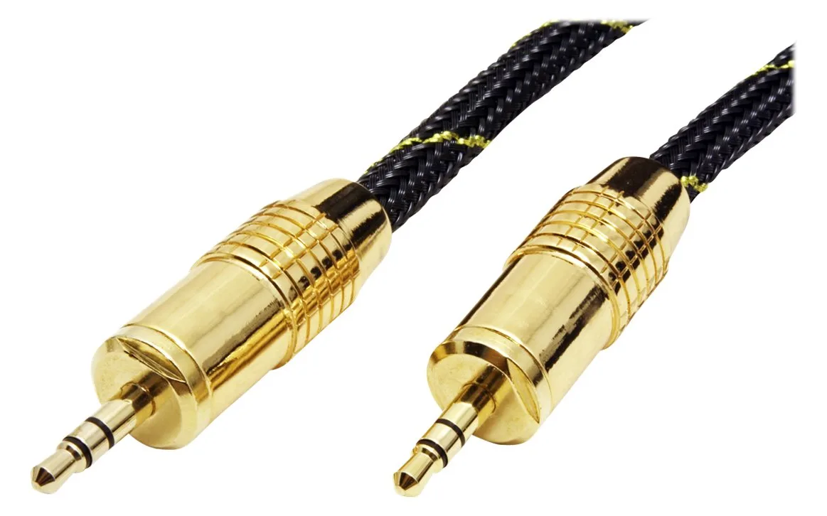 ROLINE Gold - Audiokabel - Stereo Mini-Klinkenstecker (M) - 10 m schwarz, Ansicht 3