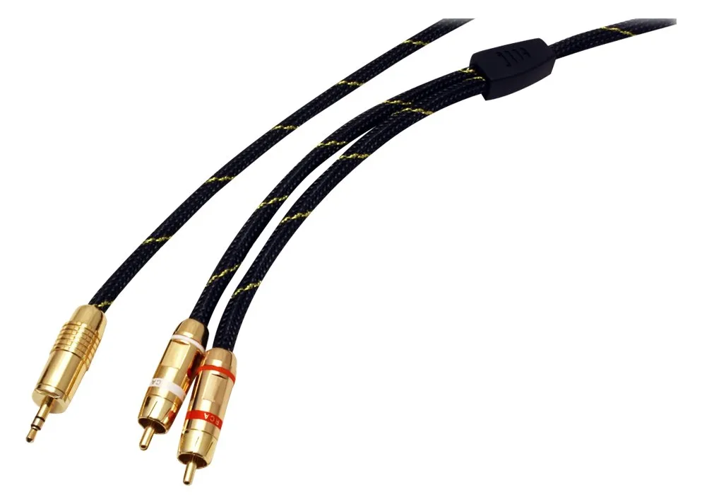 ROLINE Gold - Audiokabel - Stereo Mini-Klinkenstecker (M) - 2,5 m schwarz, Ansicht 4
