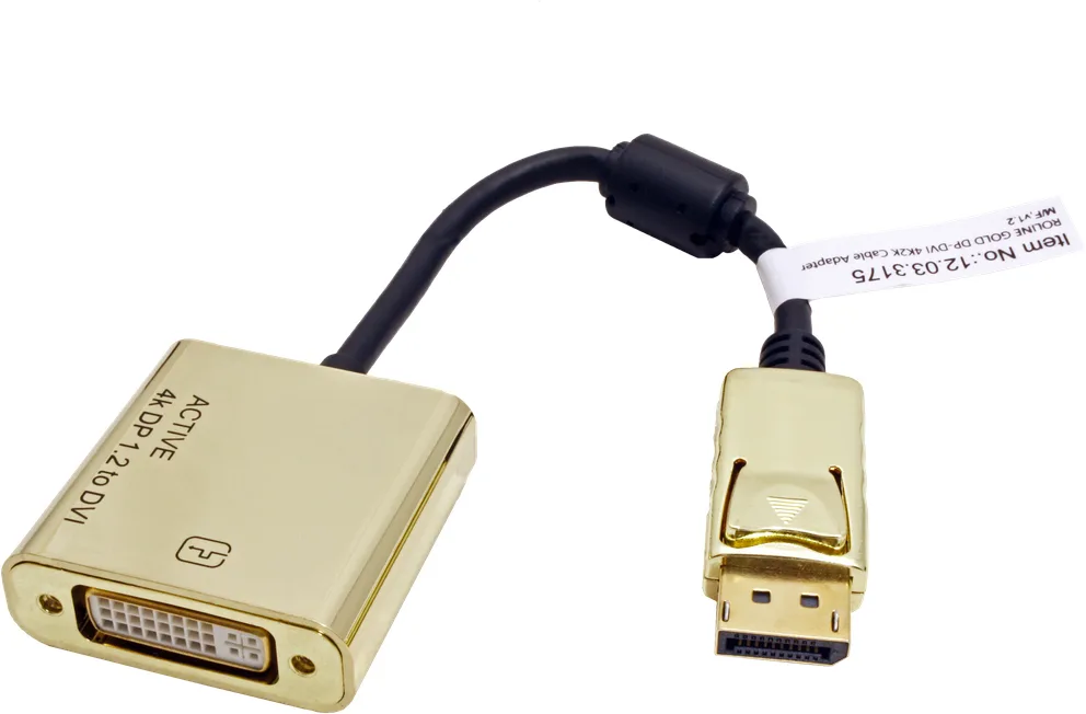 ROLINE Gold - DisplayPort-Adapter - Dual Link - DisplayPort (M), Ansicht 3