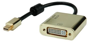 ROLINE Gold - DisplayPort-Adapter - Dual Link - Mini DisplayPort (M) von LumaTech