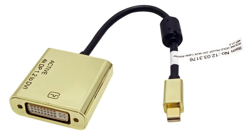 ROLINE Gold - DisplayPort-Adapter - Dual Link - Mini DisplayPort (M), Ansicht 3