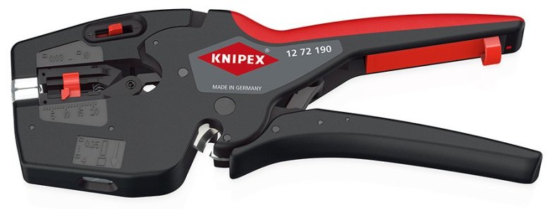 KNIPEX NexStrip - Werkzeug für Crimpen/Schneiden/Abisolieren