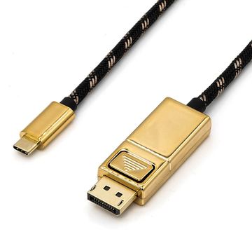 ROLINE Gold - DisplayPort-Kabel - USB-C (M) von LumaTech
