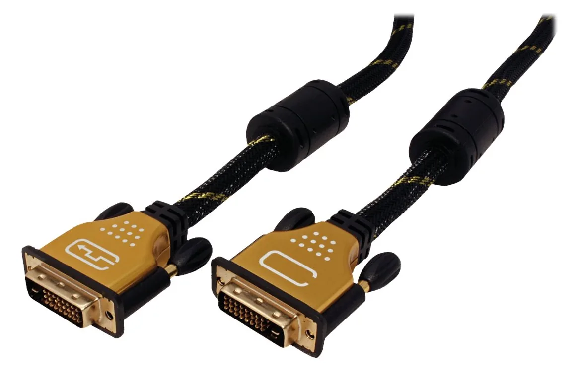 ROLINE GOLD - DVI-Kabel - Dual Link - DVI-D (M), Ansicht 3