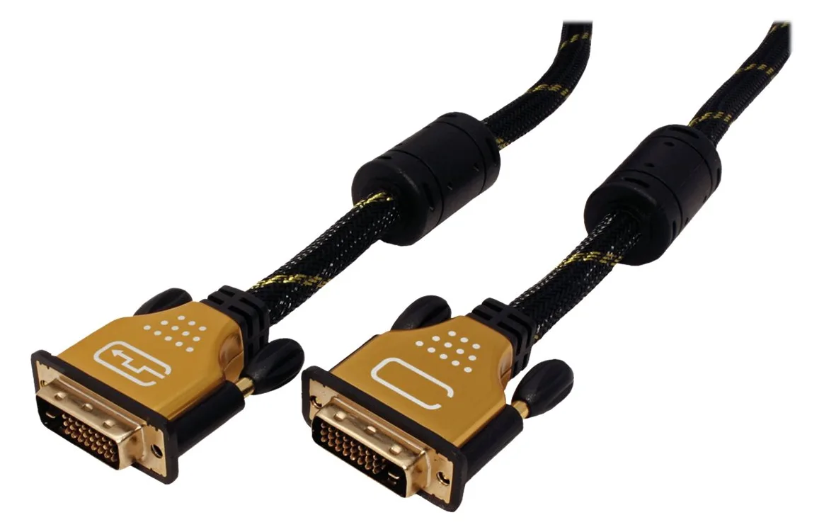 ROLINE GOLD - DVI-Kabel - Dual Link - DVI-D (M), Ansicht 3