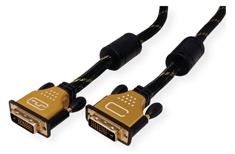ROLINE GOLD - DVI-Kabel - Dual Link - DVI-D (M), Ansicht 4