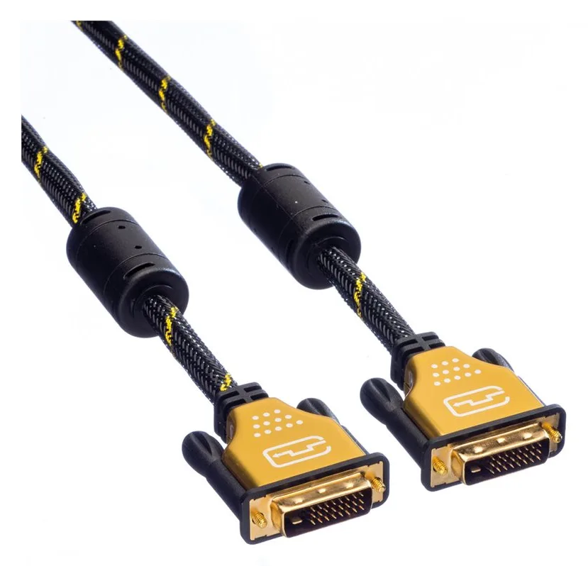 ROLINE GOLD - DVI-Kabel - Dual Link - DVI-D (M), Ansicht 3