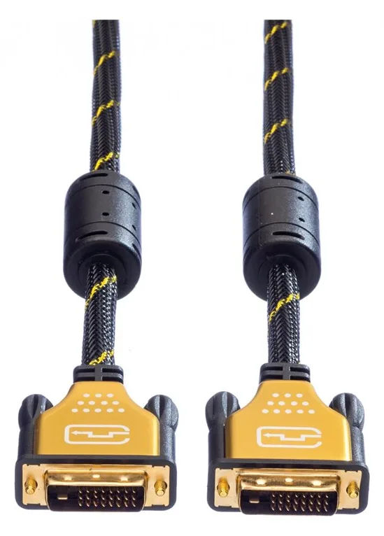 ROLINE GOLD - DVI-Kabel - Dual Link - DVI-D (M), Ansicht 3