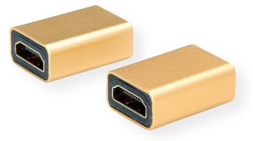 ROLINE Gold - HDMI Kupplung - HDMI weiblich zu HDMI weiblich von LumaTech