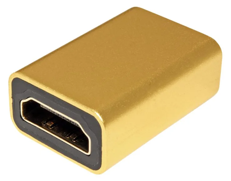 ROLINE Gold - HDMI Kupplung - HDMI weiblich zu HDMI weiblich, Ansicht 2