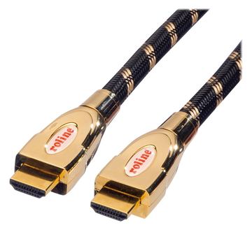 ROLINE Gold - HDMI mit Ethernetkabel - HDMI (M) von LumaTech