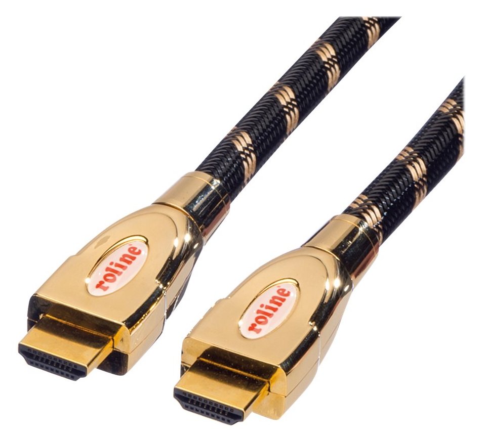 ROLINE Gold - HDMI mit Ethernetkabel - HDMI (M)