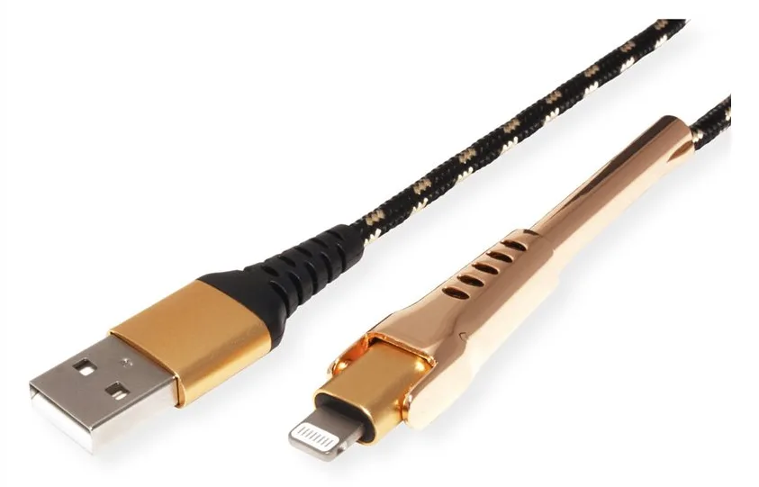 ROLINE Gold - Lightning-Kabel - Lightning männlich zu USB männlich, Ansicht 3