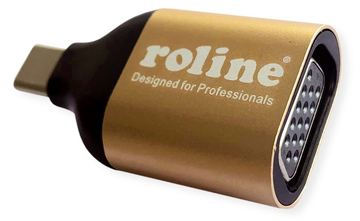 ROLINE Gold - USB-Adapter - USB-C (M) zu HD-15 (VGA) von LumaTech