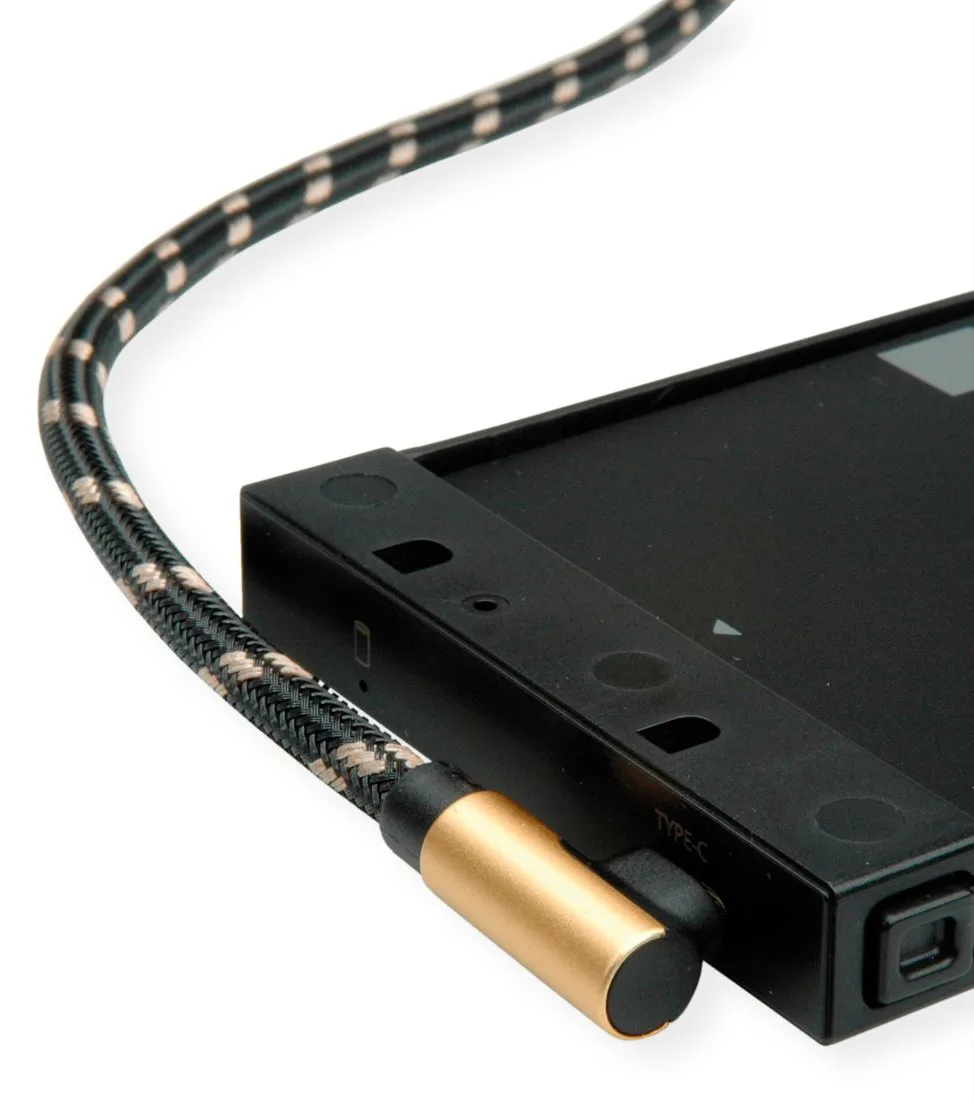 ROLINE Gold - USB-Kabel - USB (M) zu USB-C (M), Ansicht 3