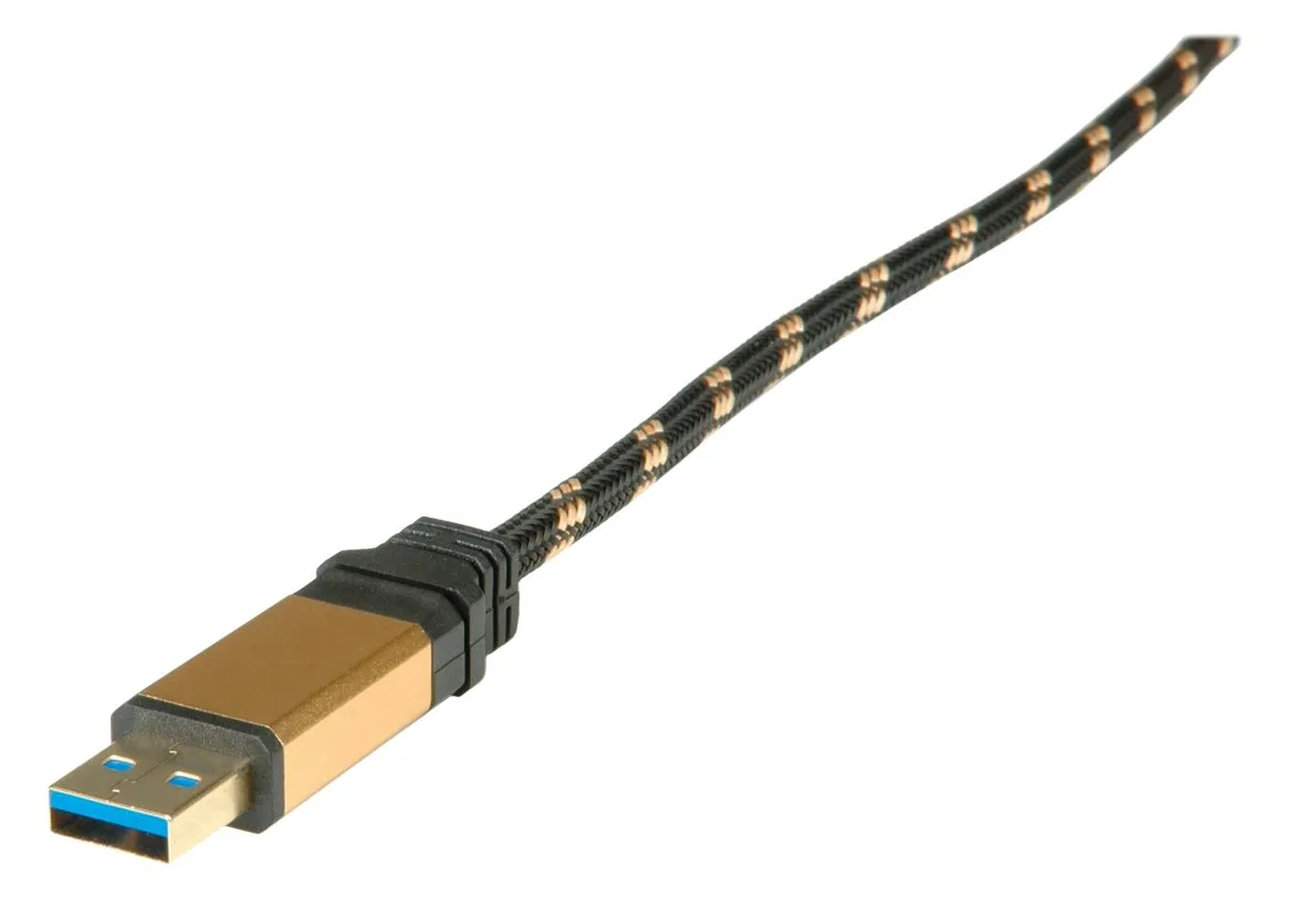 ROLINE Gold - USB-Kabel - USB Typ A (M) bis USB-C (M), Ansicht 3