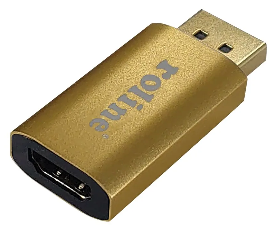 ROLINE Gold - Videoadapter - DisplayPort männlich zu HDMI weiblich, Ansicht 4