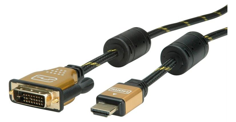 ROLINE Gold - Videokabel - Dual Link - DVI-D (M) von LumaTech