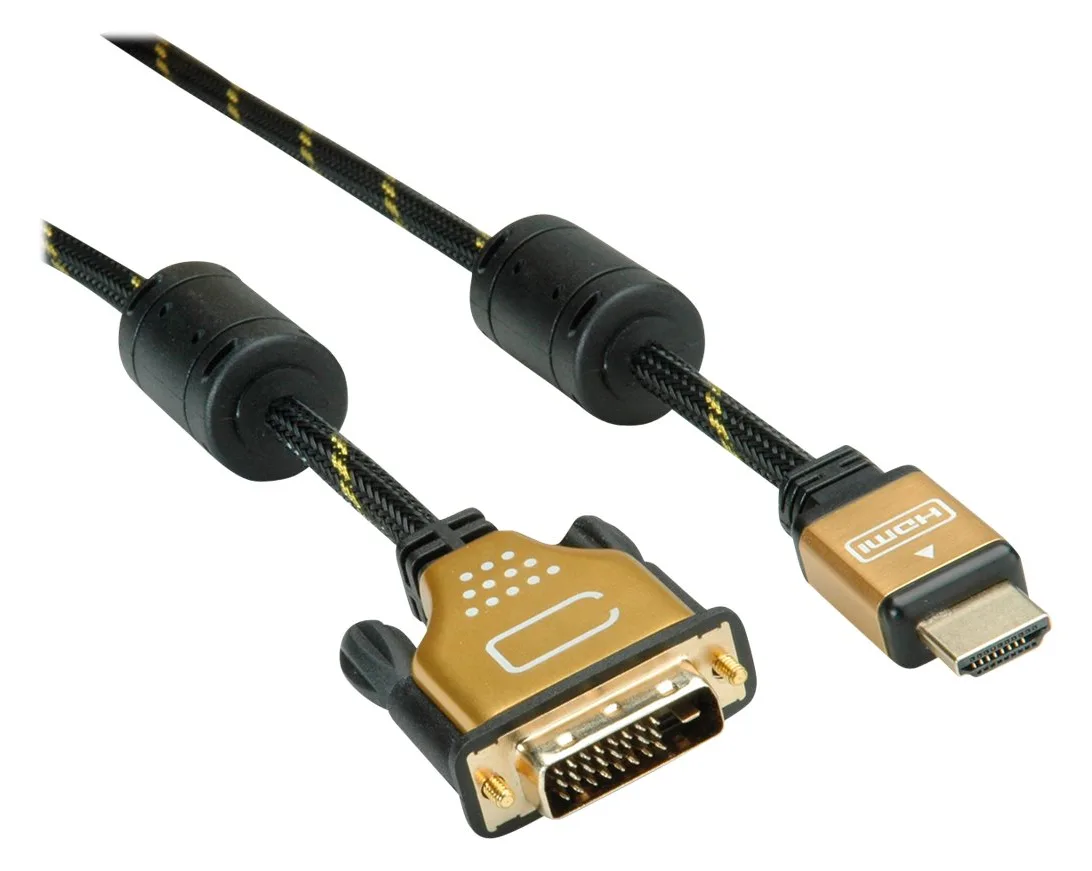 ROLINE Gold - Videokabel - Dual Link - DVI-D (M), Ansicht 4