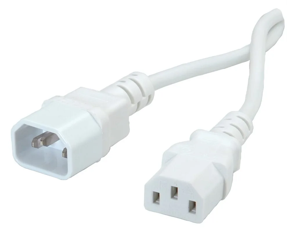 ROLINE GREEN Kaltg.-Verb.kabel C14/C13 LSOH 3m weiß - Kabel - 3 m, Ansicht 2