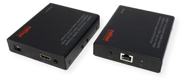 ROLINE HDMI 1x2 Splitter+ Extender via TP Kat.6A 4K60Hz 70m - Digital/Display/Video von LumaTech
