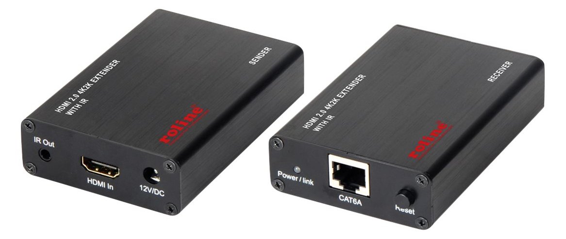 ROLINE HDMI A/V system - Sender und Empfänger