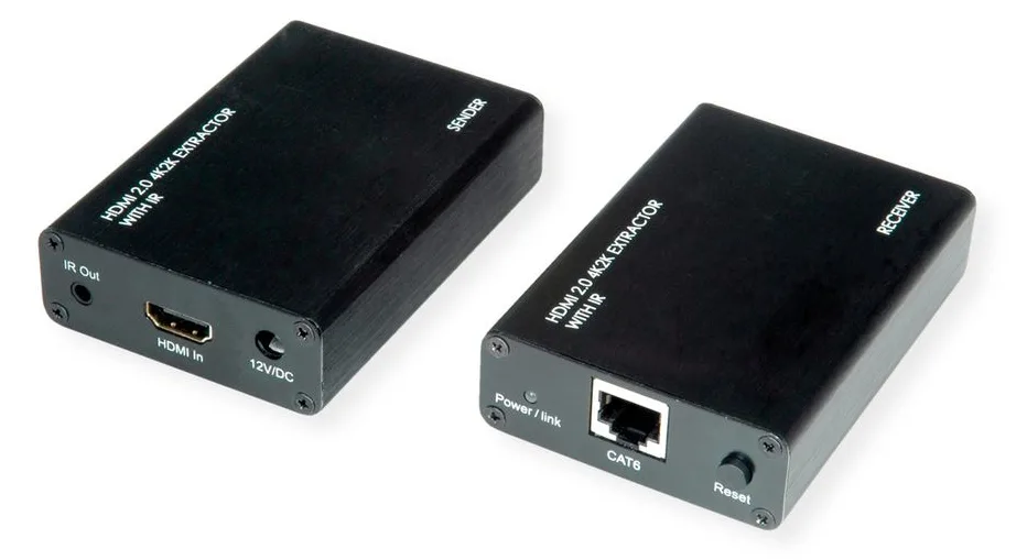 ROLINE HDMI A/V system - Sender und Empfänger, Ansicht 2