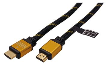 ROLINE HDMI High Speed Cable - HDMI-Kabel - HDMI männlich zu HDMI männlich von LumaTech