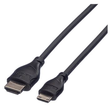 ROLINE HDMI High Speed Cable with Ethernet - HDMI mit Ethernetkabel - mini HDMI (M) von LumaTech