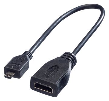 ROLINE HDMI mit Ethernetkabel - mikro HDMI (M) von LumaTech