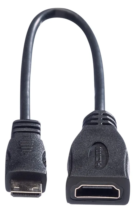 ROLINE HDMI mit Ethernetkabel - mini HDMI (M), Ansicht 4