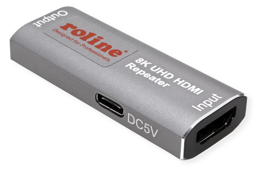 ROLINE HDMI Repeater v2.1 8K60 max.10m - Digital/Display/Video