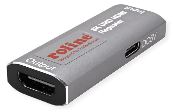 ROLINE HDMI Repeater v2.1 8K60 max.10m - Digital/Display/Video, Ansicht 2