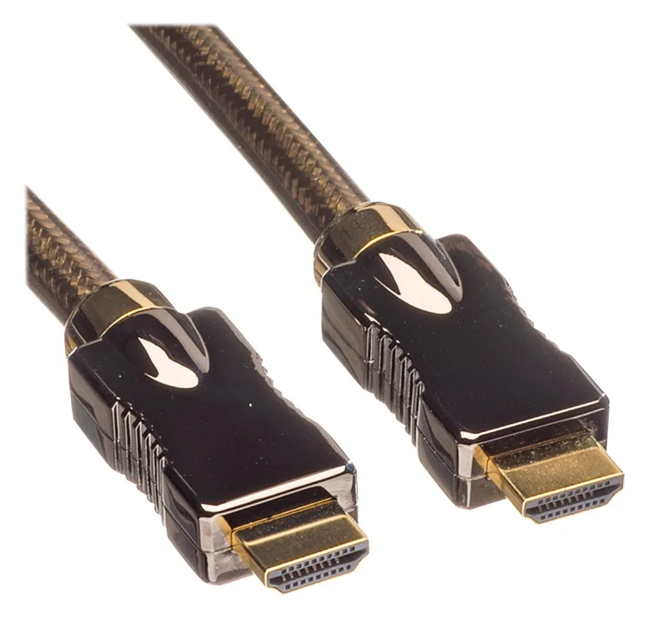 ROLINE HDMI Ultra HD with Ethernet - HDMI mit Ethernetkabel - HDMI (M), Ansicht 3