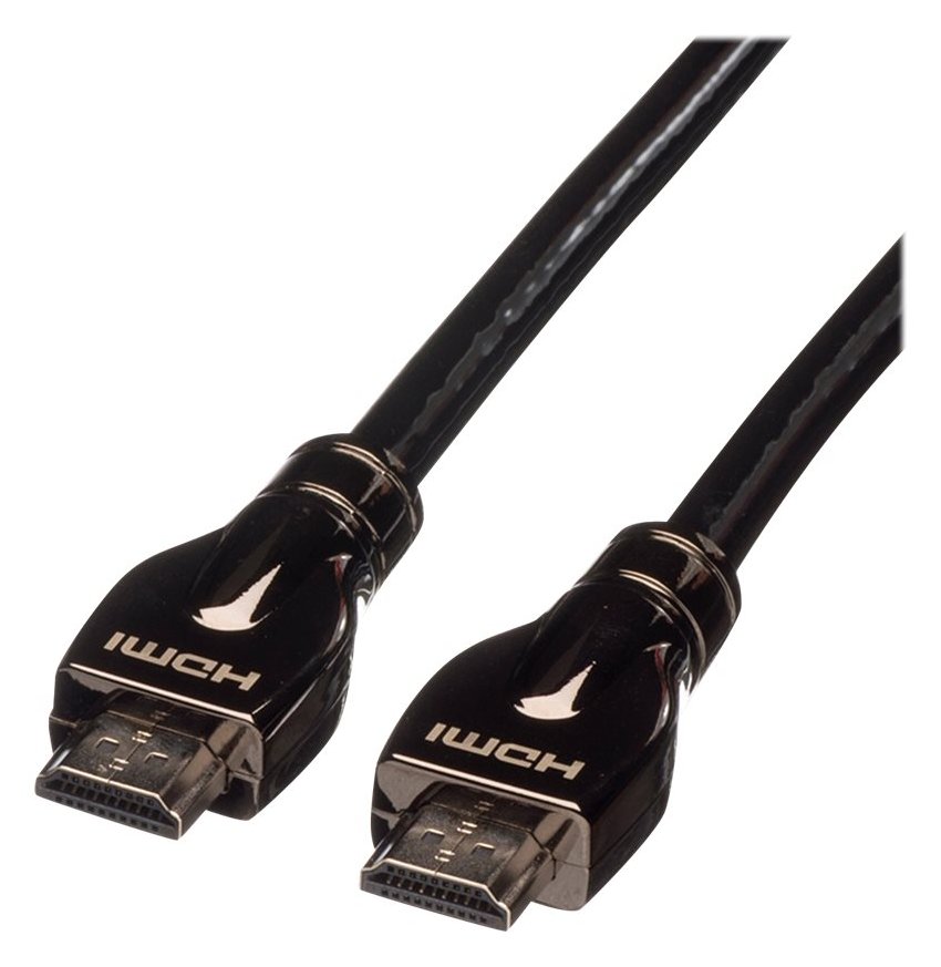 ROLINE HDMI Ultra HD with Ethernet - HDMI mit Ethernetkabel - HDMI (M)