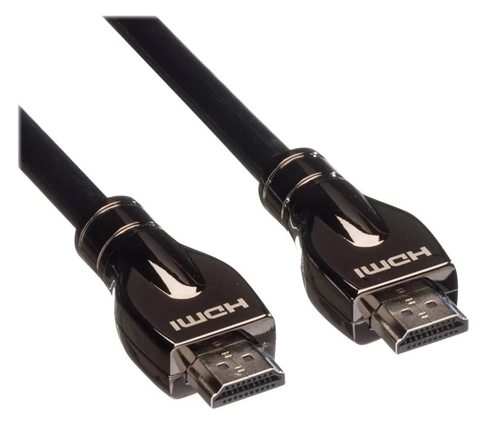 ROLINE HDMI Ultra HD with Ethernet - HDMI mit Ethernetkabel - HDMI (M), Ansicht 2