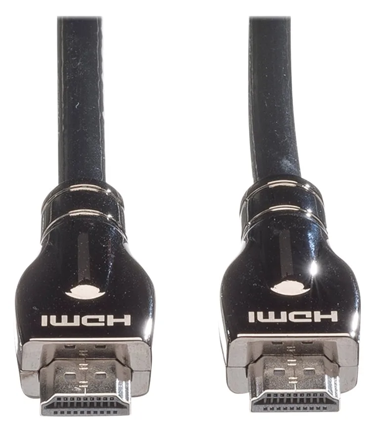 ROLINE HDMI Ultra HD with Ethernet - HDMI mit Ethernetkabel - HDMI (M), Ansicht 2