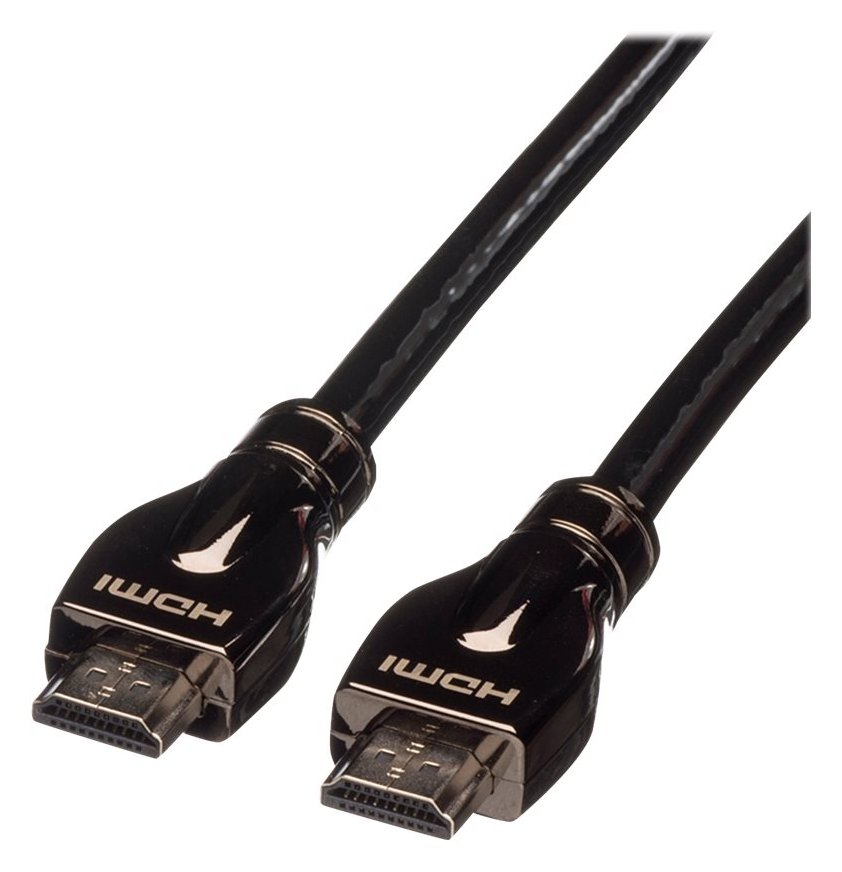 ROLINE HDMI Ultra HD with Ethernet - HDMI mit Ethernetkabel - HDMI (M)
