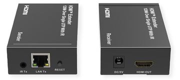 ROLINE HDMI-Verlängerung via IP 1080P 120m mit IR - Digital/Display/Video von LumaTech