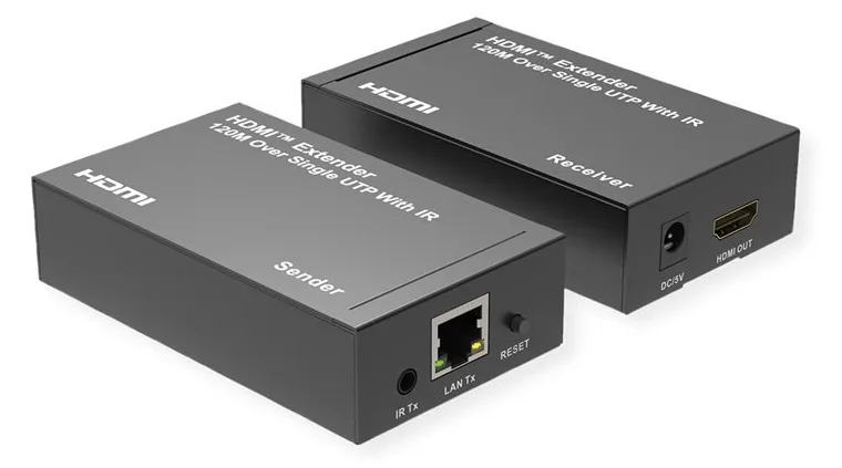ROLINE HDMI-Verlängerung via IP 1080P 120m mit IR - Digital/Display/Video, Ansicht 3
