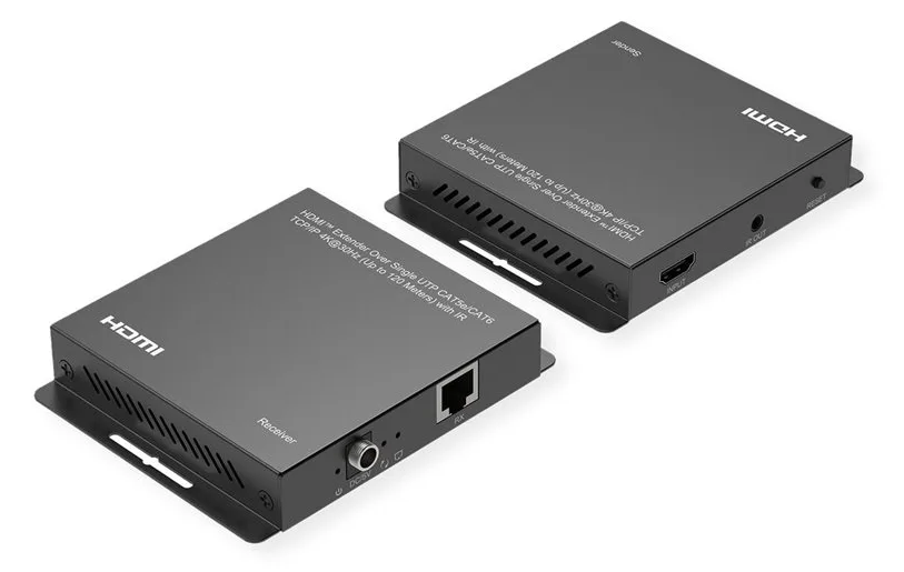 ROLINE HDMI-Verlängerung via IP 4K30Hz 120m mit IR - Digital/Display/Video, Ansicht 3