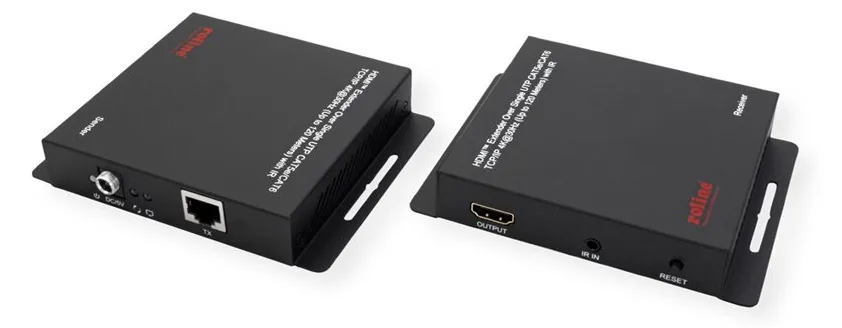 ROLINE HDMI-Verlängerung via IP 4K30Hz 120m mit IR - Digital/Display/Video, Ansicht 4