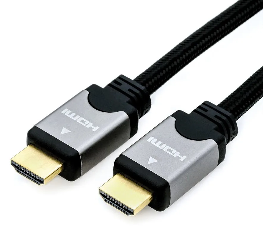 ROLINE High Speed - HDMI mit Ethernetkabel - HDMI (M), Ansicht 2